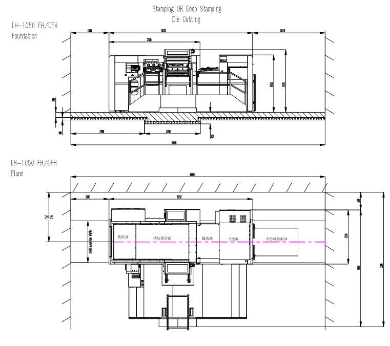LH-1050FF全自動全息定位燙金模切機