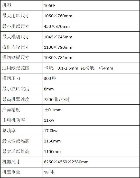 LH-1060E全自動模切機(jī)